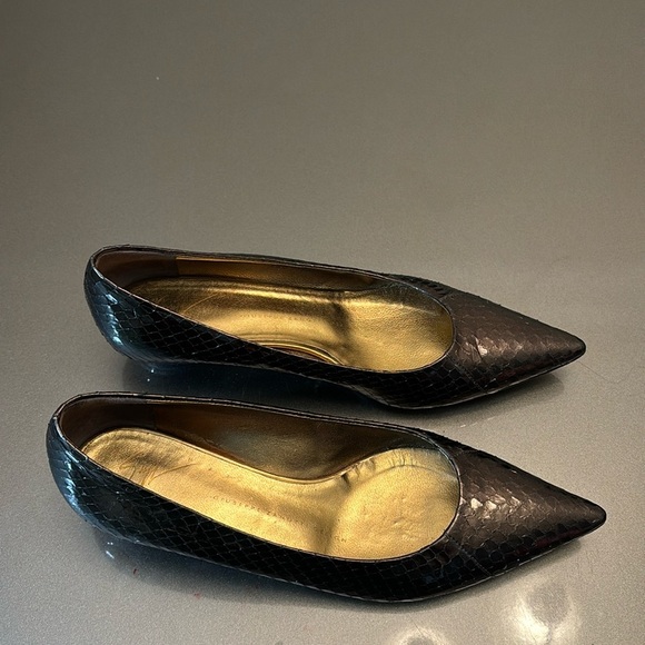 Ladies Bronze AUTHENTIC GIUSEPPE ZANOTTI KITTEN PUMPS - Picture 4 of 7